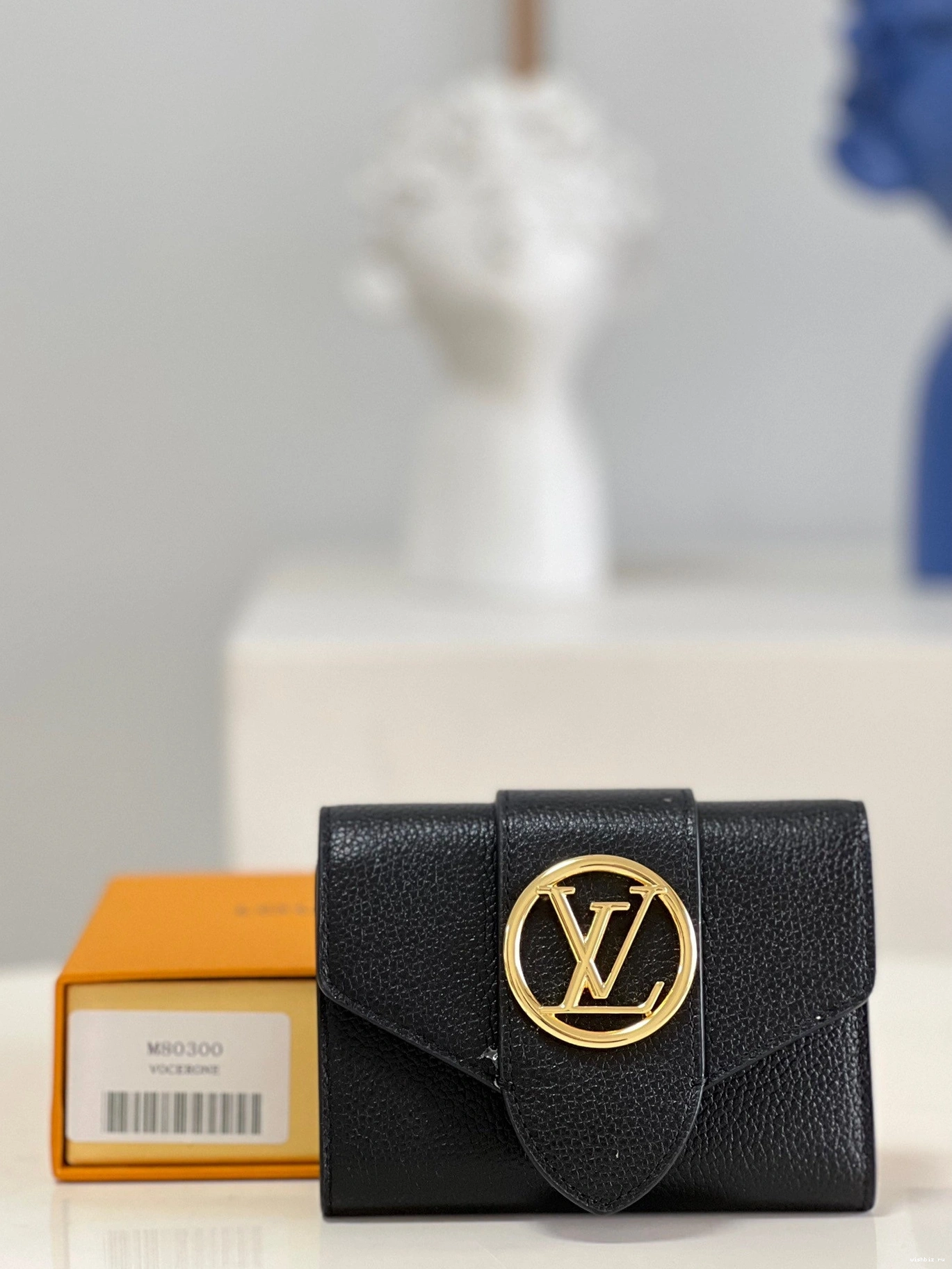 WIS VUITTON 9 COMPACT LOUIS PONT WALLET 1127